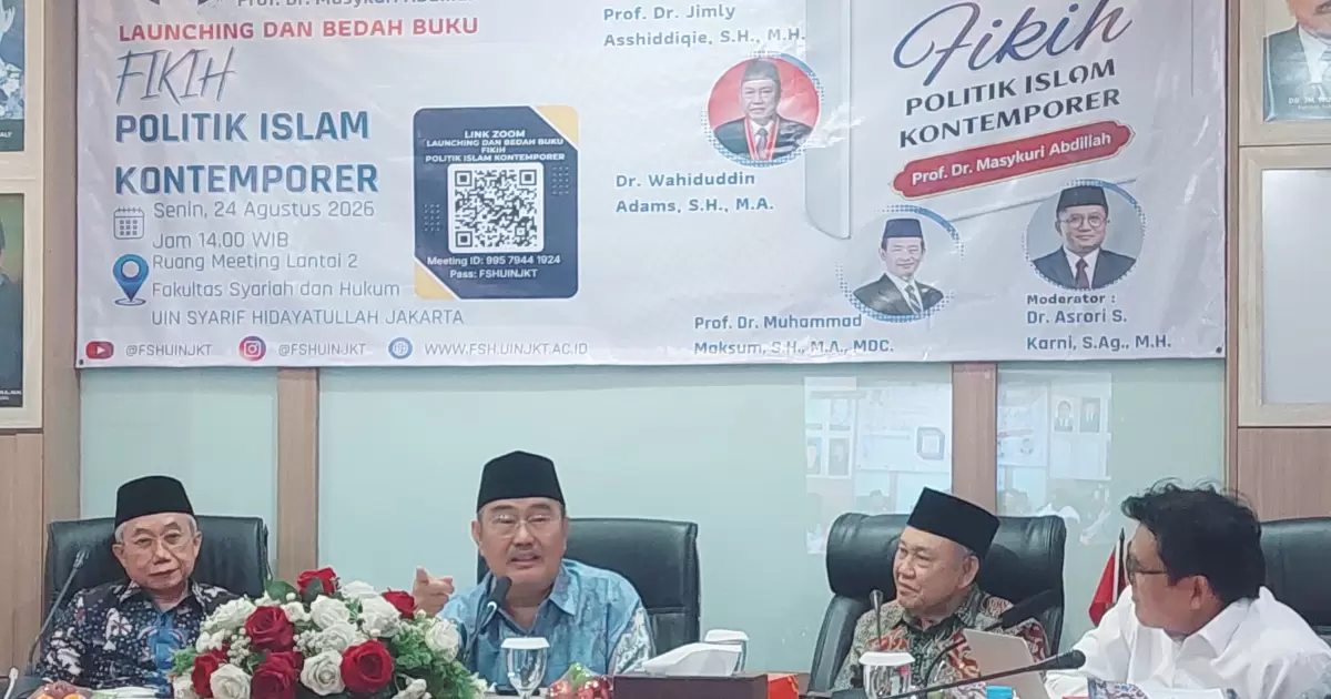 Prof Jimly: Dikotomi Ilmu Islami dan Tidak Islami Perlu Dikurangi, Saatnya Integrasi