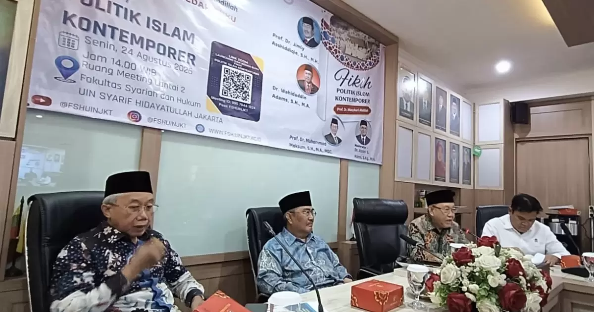 Wahiduddin Adams Dorong Kajian Mendalam Keilmuan Hukum dan Fikih Karya Cendikiawan Indonesia