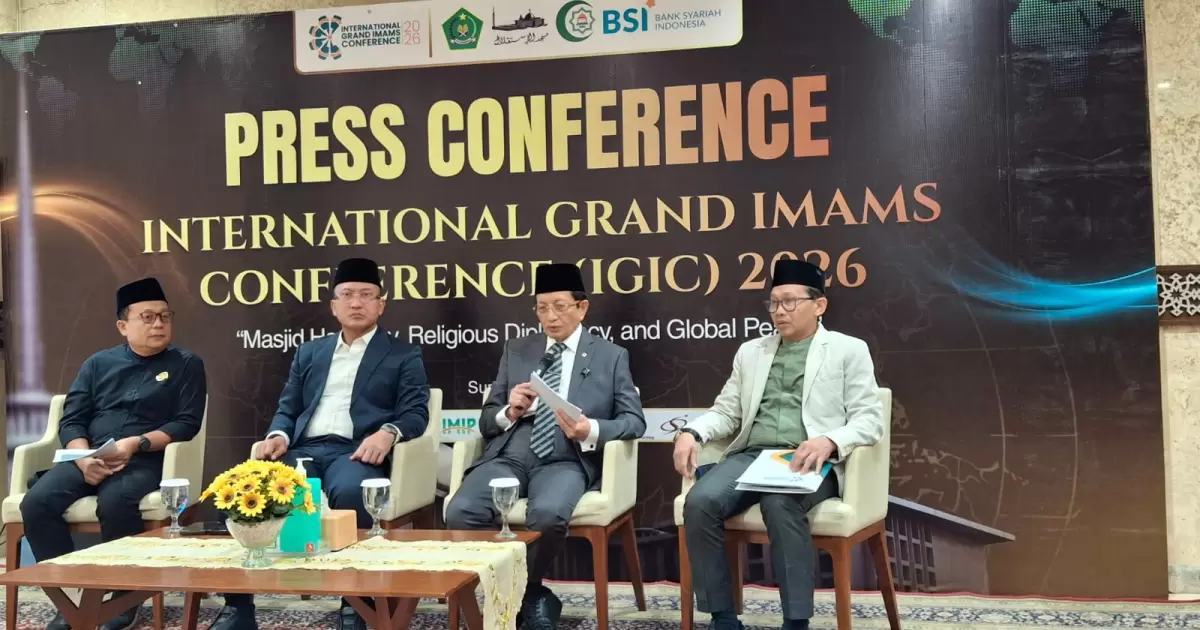 Konferensi Grand Imam Internasional Digelar Perdana, Dorong Diplomasi Agama Redam Konflik Global