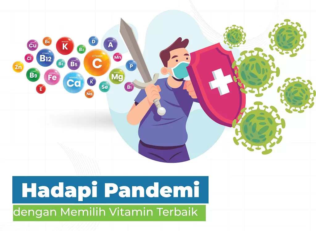 Hadapi Pandemi dengan Memilih Vitamin Terbaik