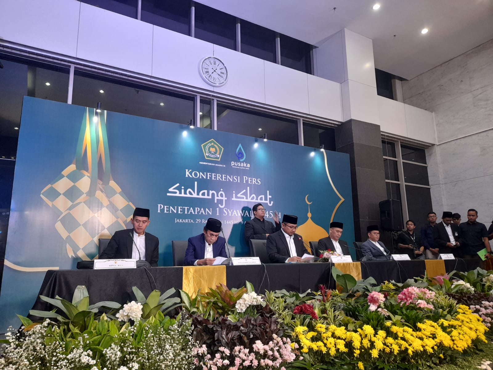 Pemerintah Tetapkan 1 Syawal 1445 H Jatuh Pada Rabu 10 April 2024