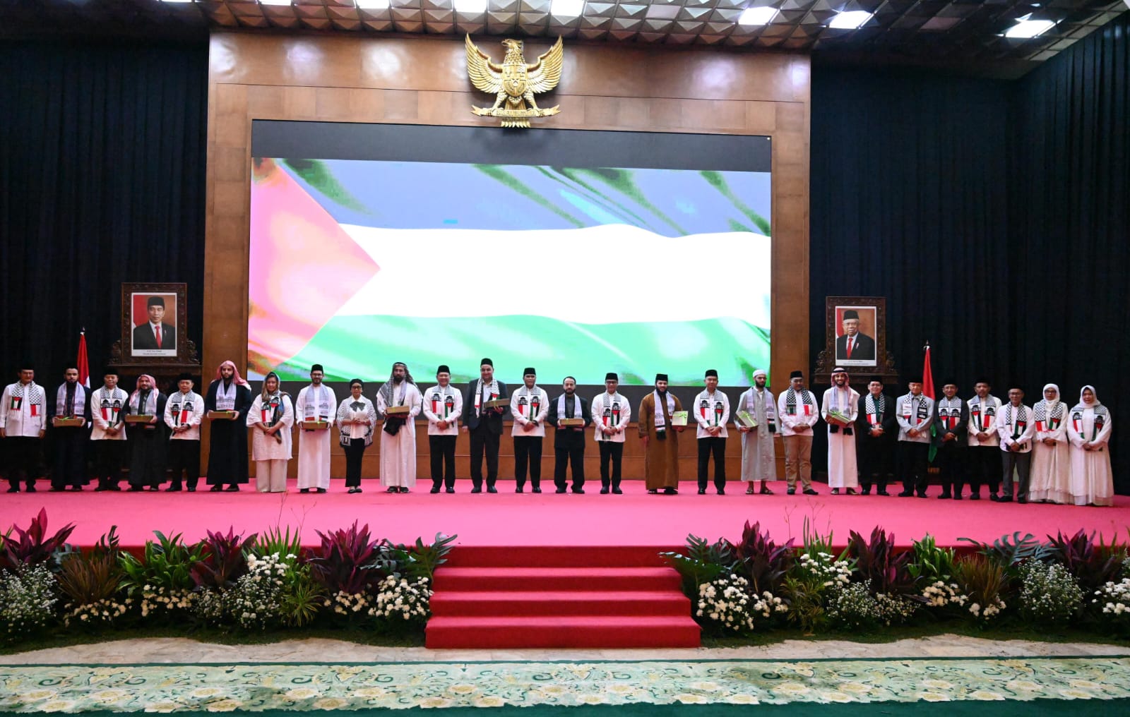 Baznas RI Sampaikan Terimakasih Kepada 11 Imam Palestina dalam Program Safari Ramadhan
