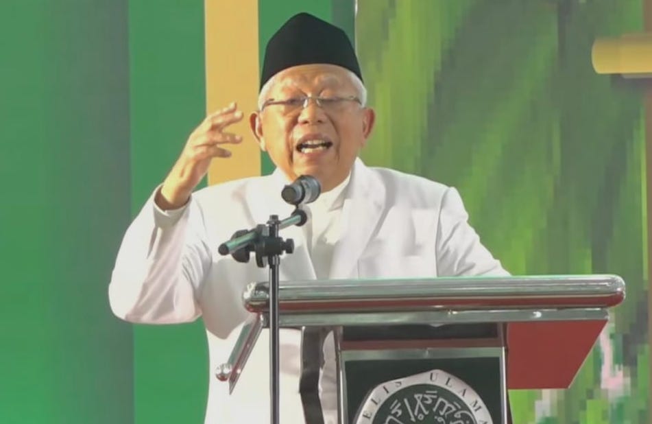 KH Ma'ruf Amin Ajukan Surat Pengunduran Diri Sebagai Ketua Dewan Pertimbangan MUI