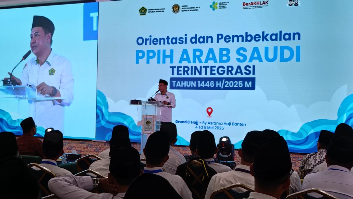 Dirjen PHU Kemenag RI Tekankan Kesiapan Mental Petugas Haji 2025