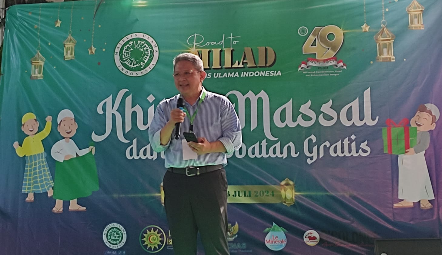 Sukses Helat Khitan Massal Peringati Milad ke-49, MUI Tegaskan Komitmen Layani Umat