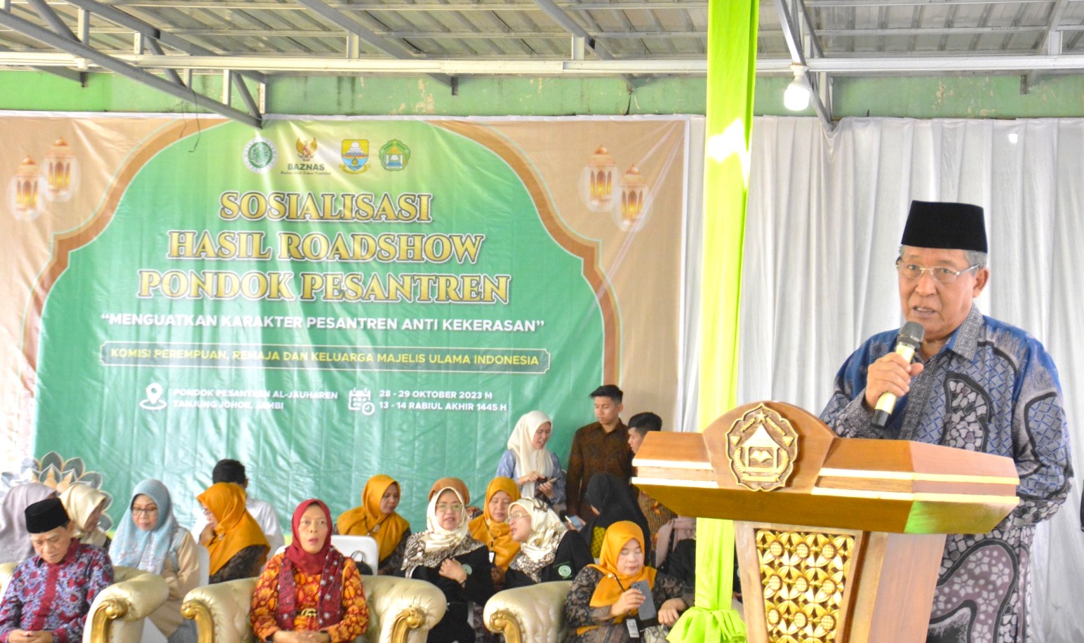 Apresiasi Roadshow Anti Kekerasan Pesantren MUI, Wakil Gubernur Jambi Upayakan Jadi Kebijakan Provinsi