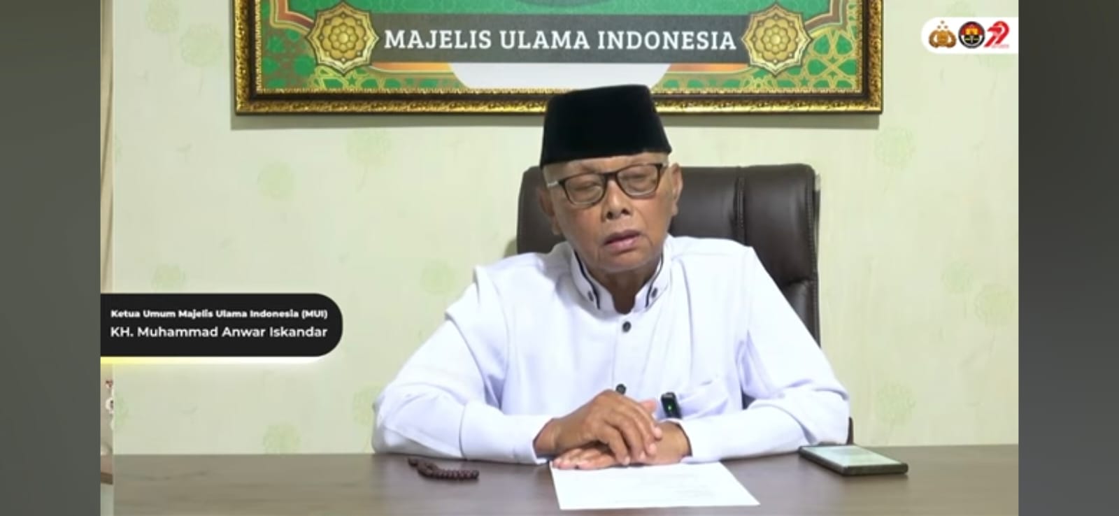 Ketum MUI KH Anwar Iskandar Doakan Polri Semakin Maju, Profesional dan Dicintai Masyarakat