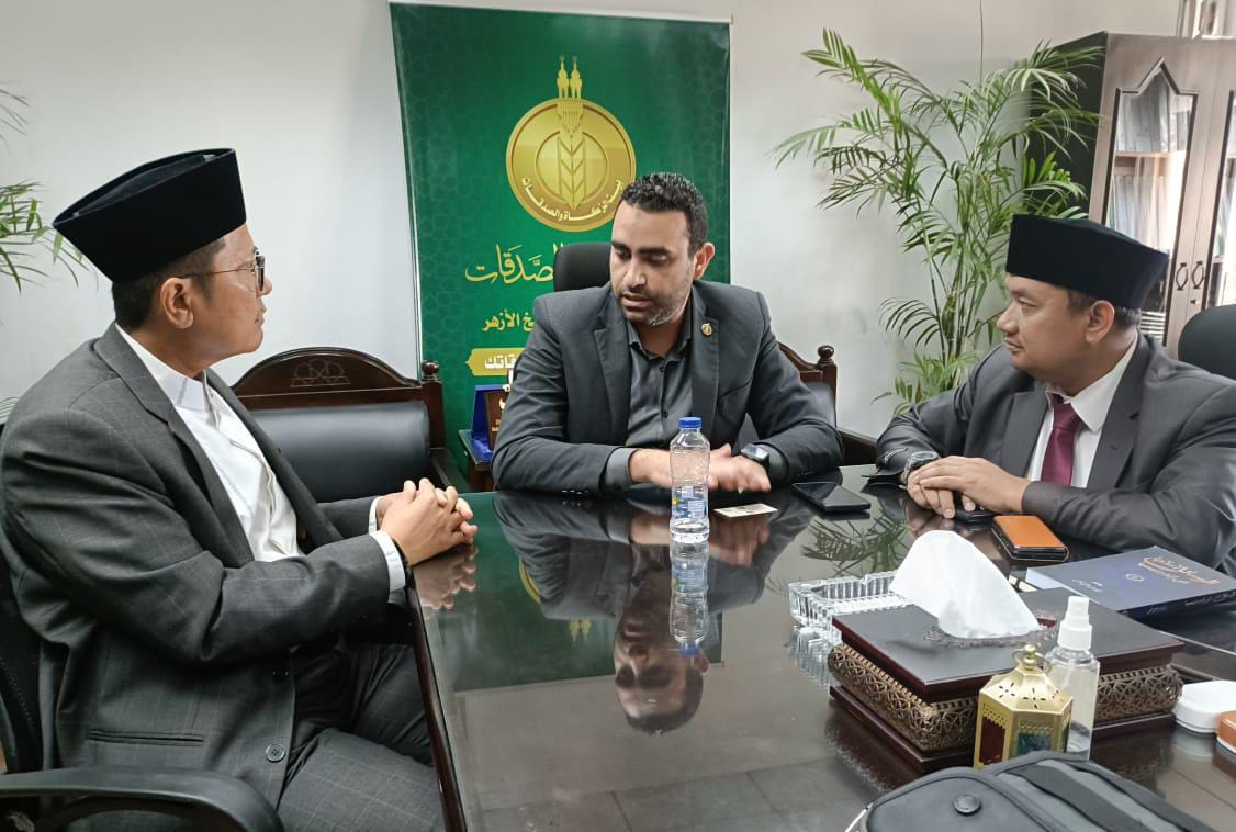 Temui Bayt Zakat Mesir, Ketua MUI Pastikan Bantuan untuk Gaza Tersalurkan Tepat