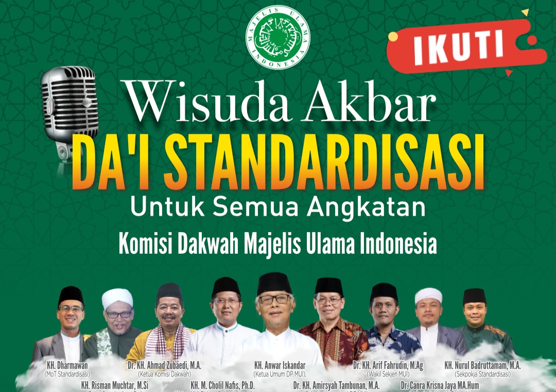 Menteri Komdigi akan Jadi Keynote Speaker dalam Wisuda Akbar Standardisasi Dai MUI