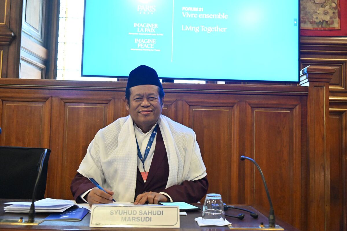 International Meeting for Peace di Paris, Waketum MUI Uraikan Posisi Tasamuh di Ruang Privat dan Publik