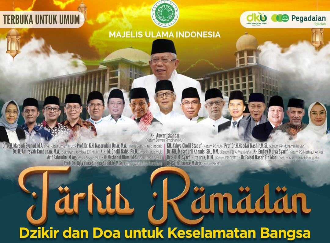 MUI Tegaskan Tarhib Ramadhan di Istiqlal Nihil Agenda Politik