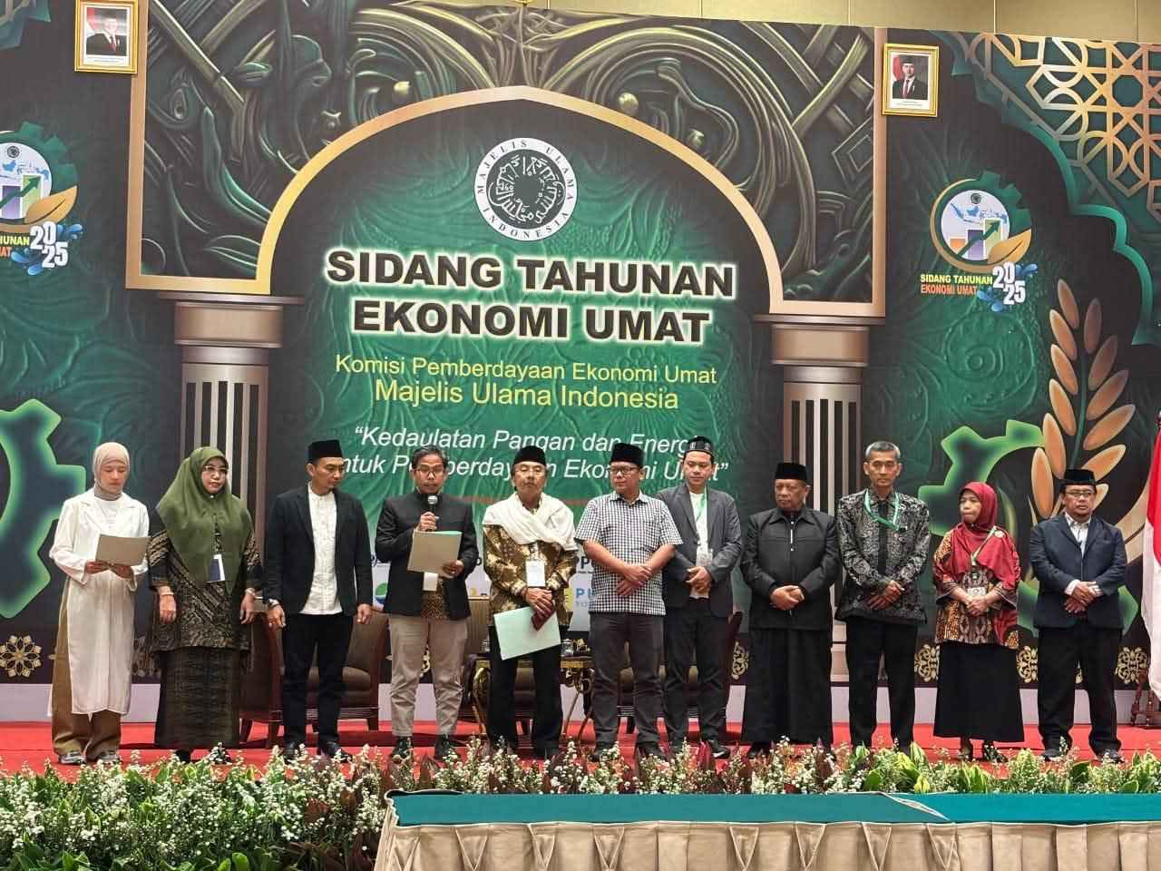 Sidang Tahunan Ekonomi Umat Cetuskan Resolusi Jihad Ekonomi untuk Kedaulatan Pangan dan Energi