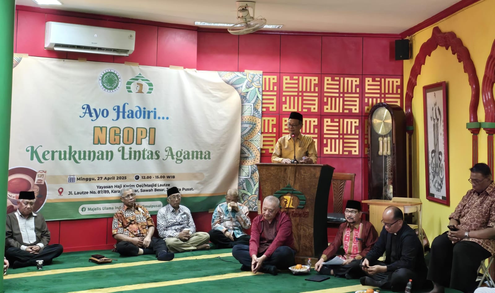 Ngopi Kerukunan Lintas Agama: MUI Dorong Toleransi yang Membumi, Bukan Elitis