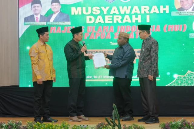 MUI Papua Tengah Terbentuk, Kiai Cholil Dorong Optimalisasi Pelayanan Keumatan