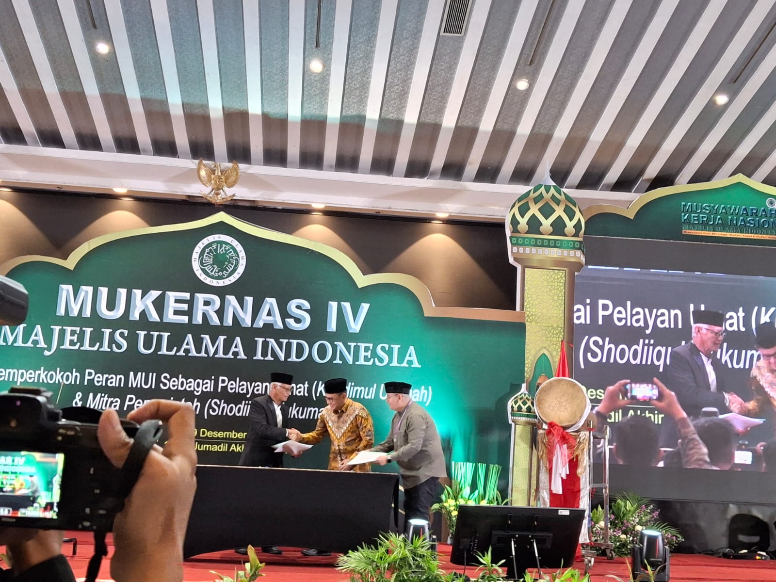 Mukernas IV, MUI Tandatangani MoU Bersama Lemhanas RI, BTPN Syariah dan UIN Syarif Hidayatullah Jakarta