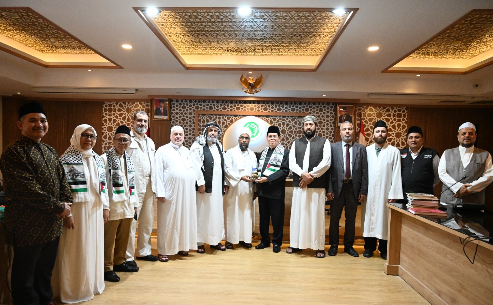 Di Hadapan Sejumlah Ulama Negara Sahabat, MUI Tegaskan Dukungannya untuk Palestina