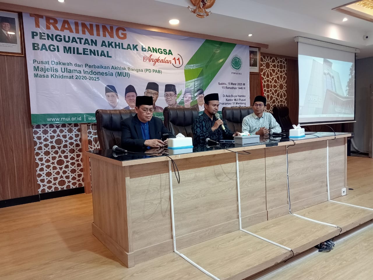 PDPAB MUI Perkuat Moral Bangsa Lewat Training Akhlak Berbasis Nilai Islam