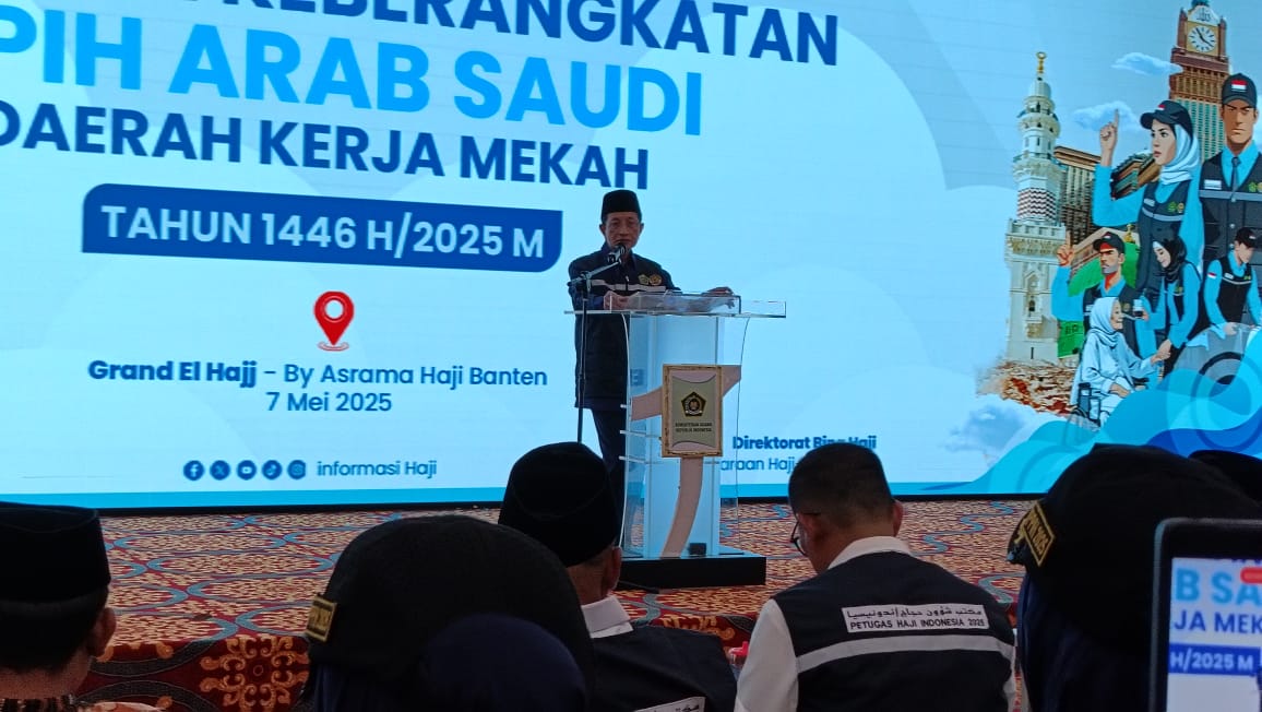 Lepas Petugas Haji ke Arab Saudi, Menag Tekankan Pentingnya Keikhlasan