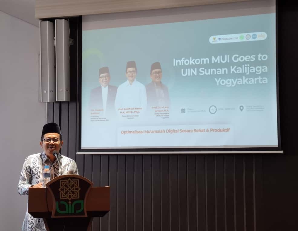 Infokom MUI Goes to Campus, Rektor UIN Yogyakarta: Tanggung Jawab Digital Perlu Ditanamkan di Dunia Pendidikan