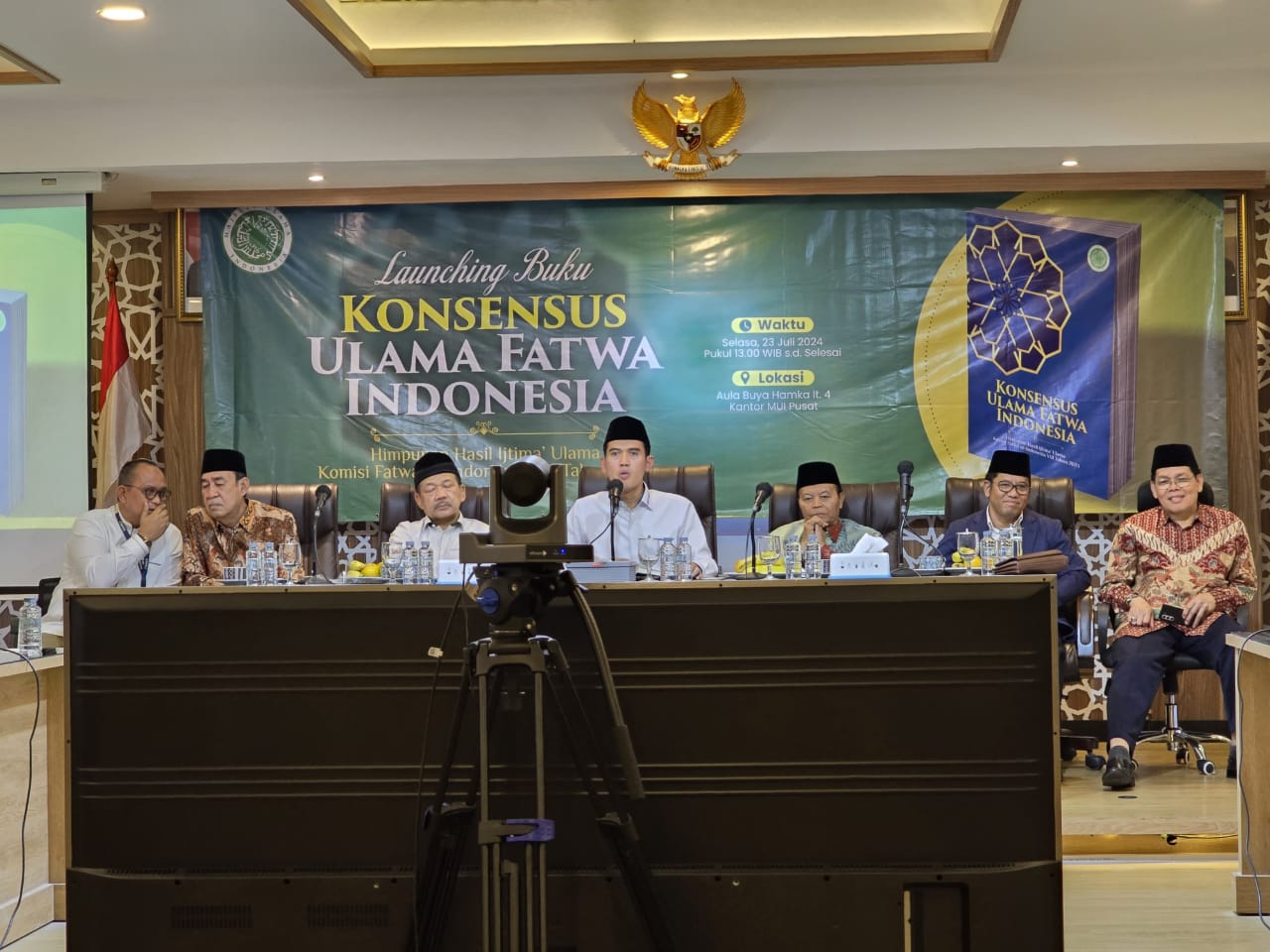 Launching Buku Konsensus Ulama Fatwa Indonesia, Ketua MUI Berharap Jadi Acuan Pengambilan Kebijakan Publik