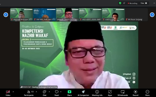 Lembaga Wakaf MUI Selenggarakan Sertifikasi Kompetensi 100 Nazhir Wakaf