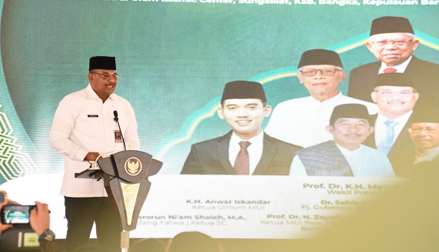 PJ Gubernur Babel: Kami Bangga Jadi Tuan Rumah Ijtima Ulama Komisi Fatwa se-Indonesia ke-VIII