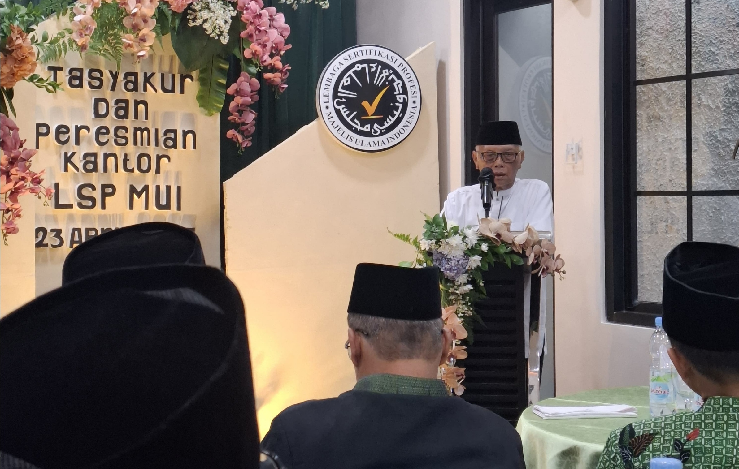 Resmikan Kantor LSP MUI, Kiai Anwar Tegaskan Pentingnya Sertifikasi Profesi Berbasis Syariah