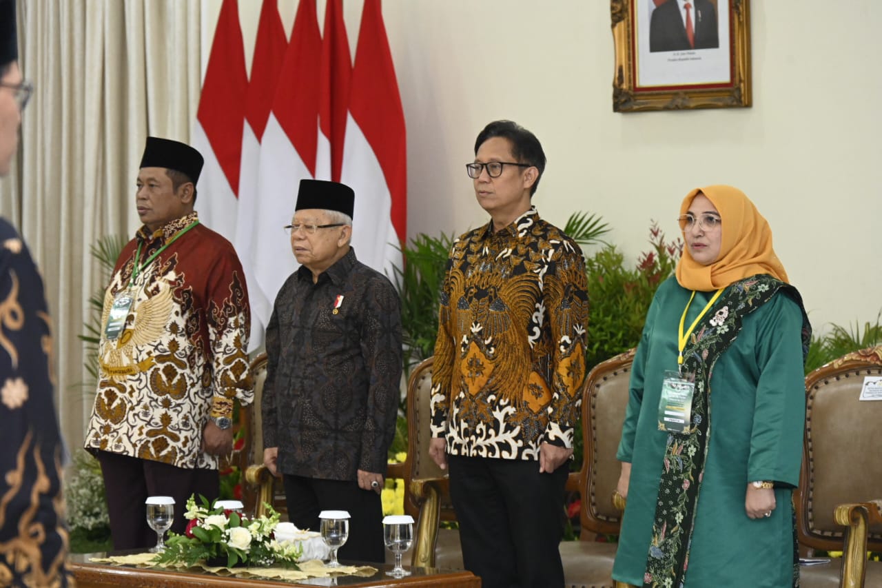 Di Rakornas KPRK, Wapres Minta MUI Jadi Mitra Pemerintah Turunkan Kasus Stunting