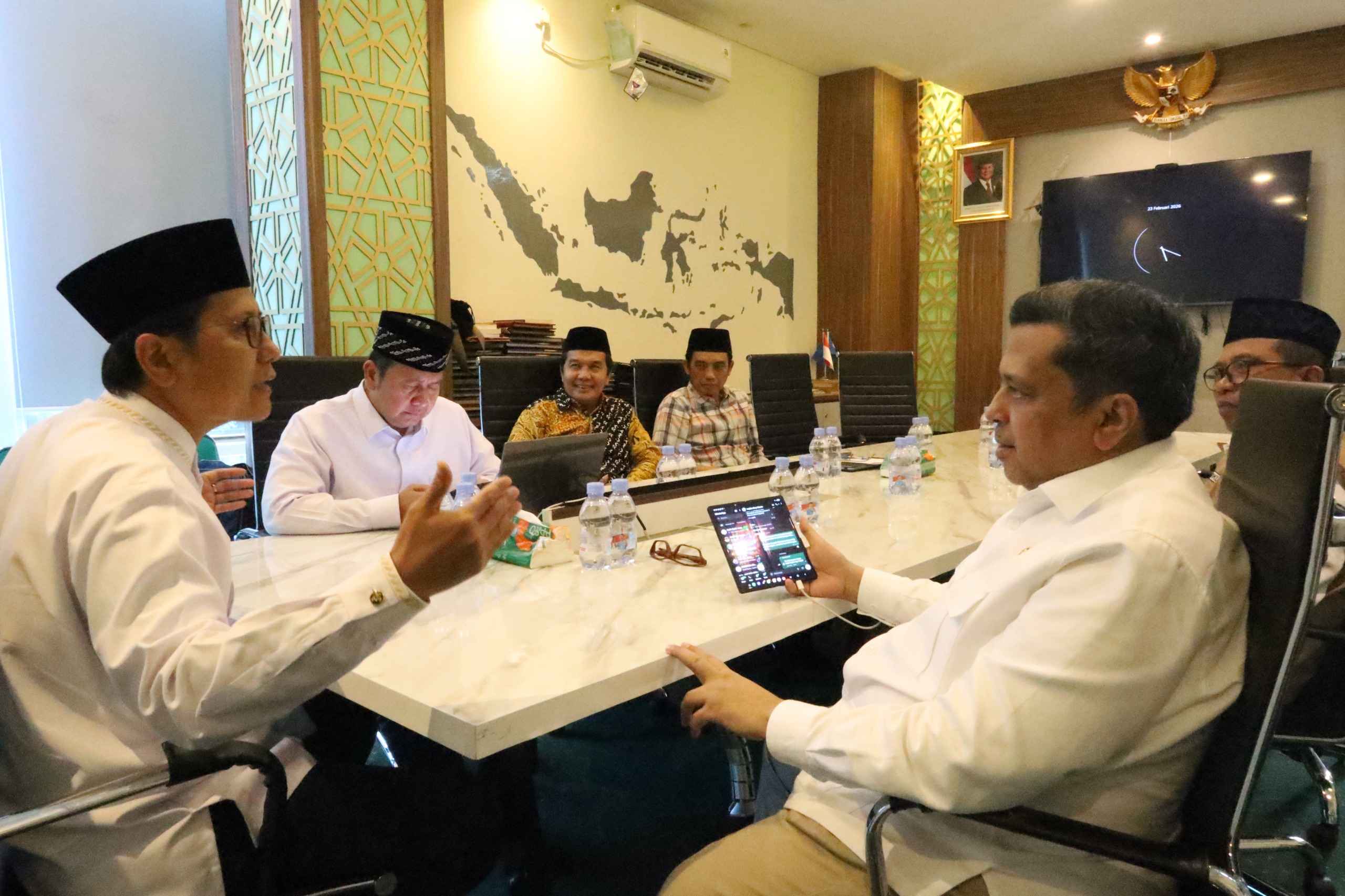 Silaturahim ke MUI, Kepala BPJPH Bantah Produk AS ke Indonesia tak Perlu Sertifikasi Halal