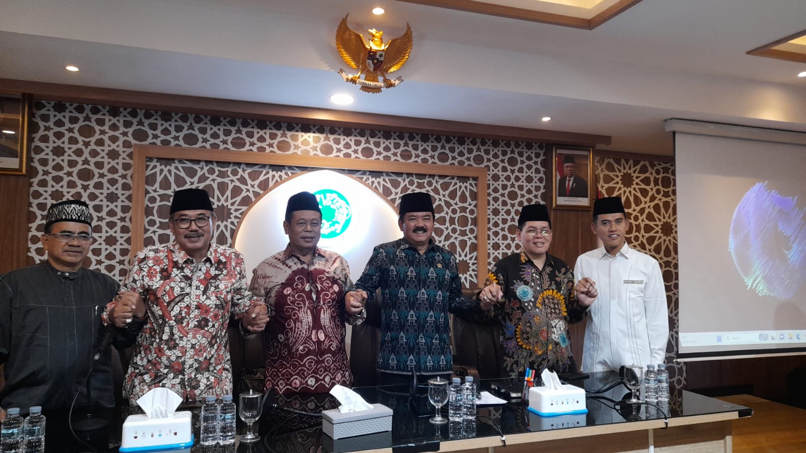 Jaga Kondusivitas Pascapemilu 2024, Menko Polhukam Bersilaturahmi ke Kantor MUI