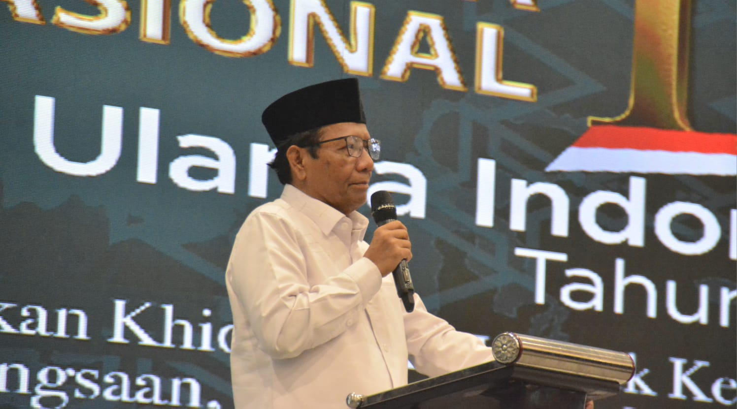 Sampaikan Tahniah untuk Munas XI, Mahfud Berharap MUI Perkuat Diri sebagai Pengayom Umat