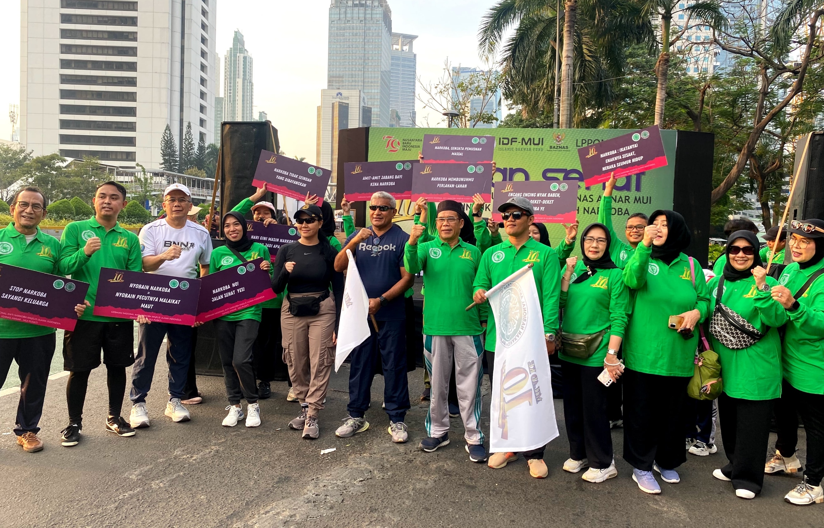 Masuki Dekade Kedua, Ganas Annar MUI Berkomitmen Wujudkan Indonesia Bersih Narkoba