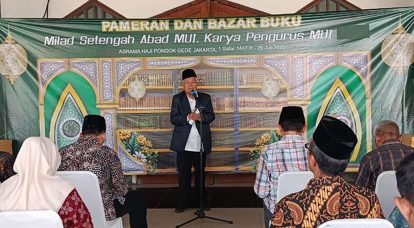 Membangun Literasi Umat, Pameran dan Bazar Buku Semarakkan Puncak Milad Emas MUI