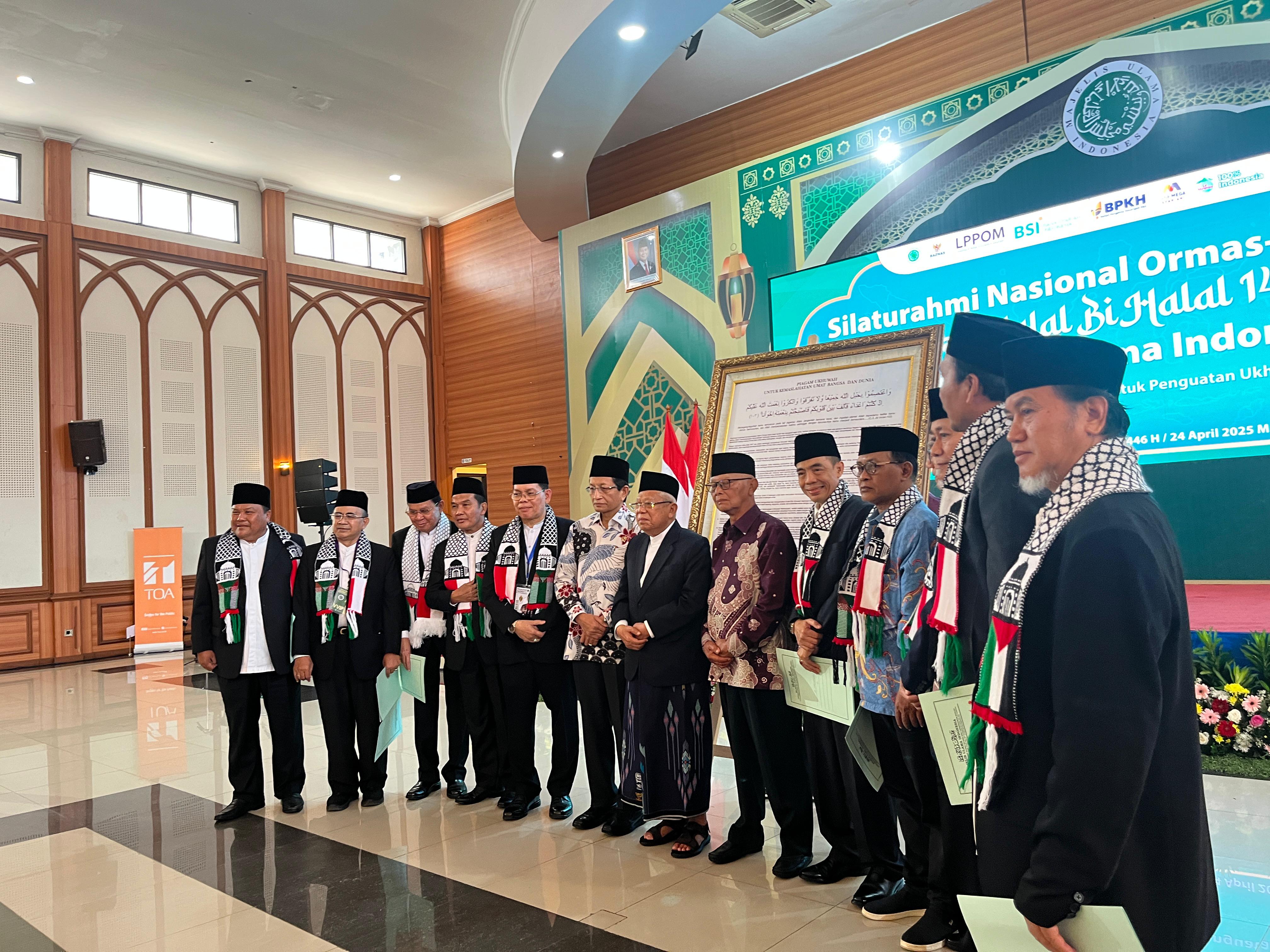 10 Butir Shahifah Ukhuwah: Komitmen MUI Bersama 62 Ormas Islam untuk Jaga Persatuan Bangsa