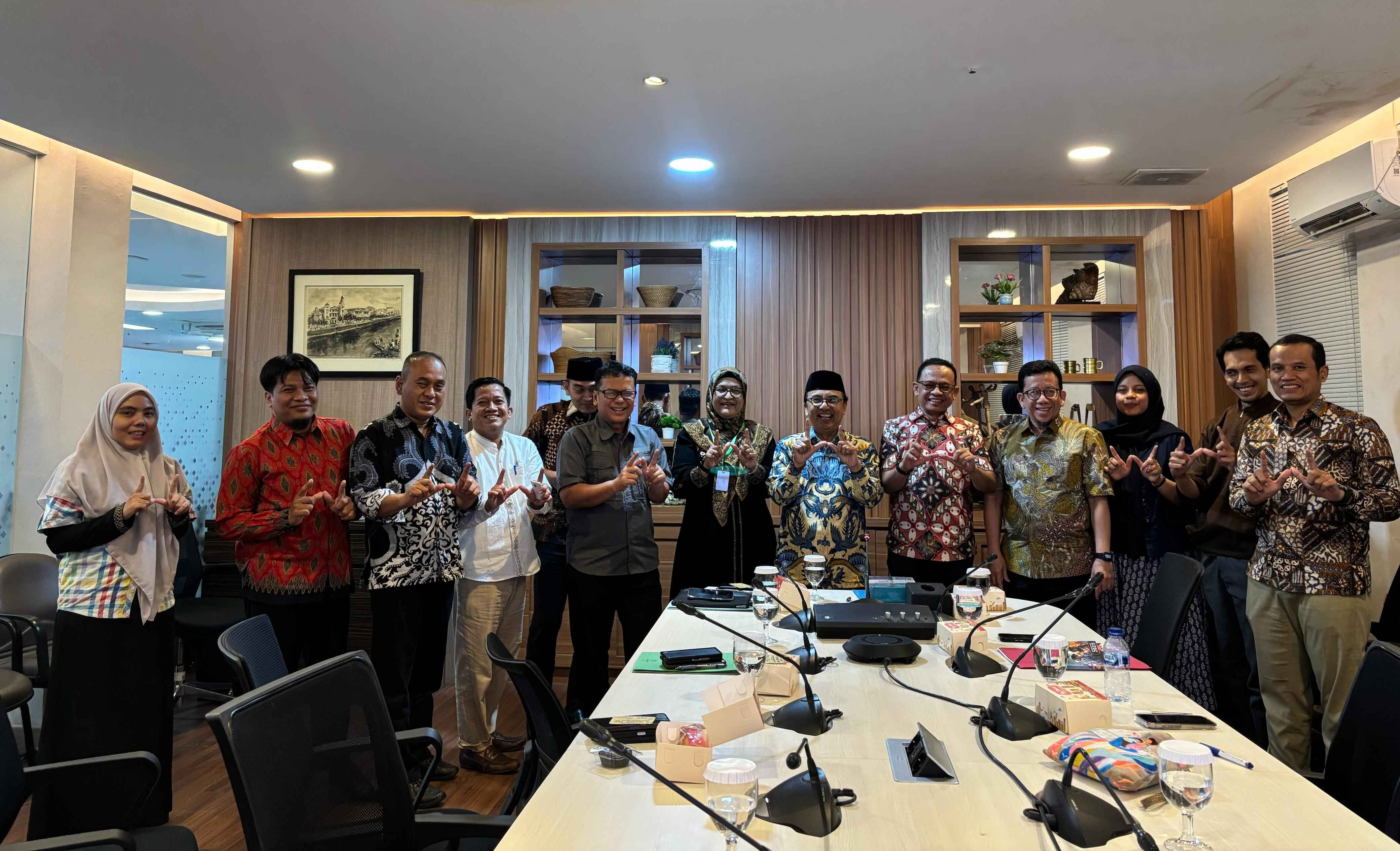 Lembaga Wakaf MUI dan Ditjen PHPT Kementerian ATR/BPN Bahas Akselerasi Sertifikasi Tanah Wakaf
