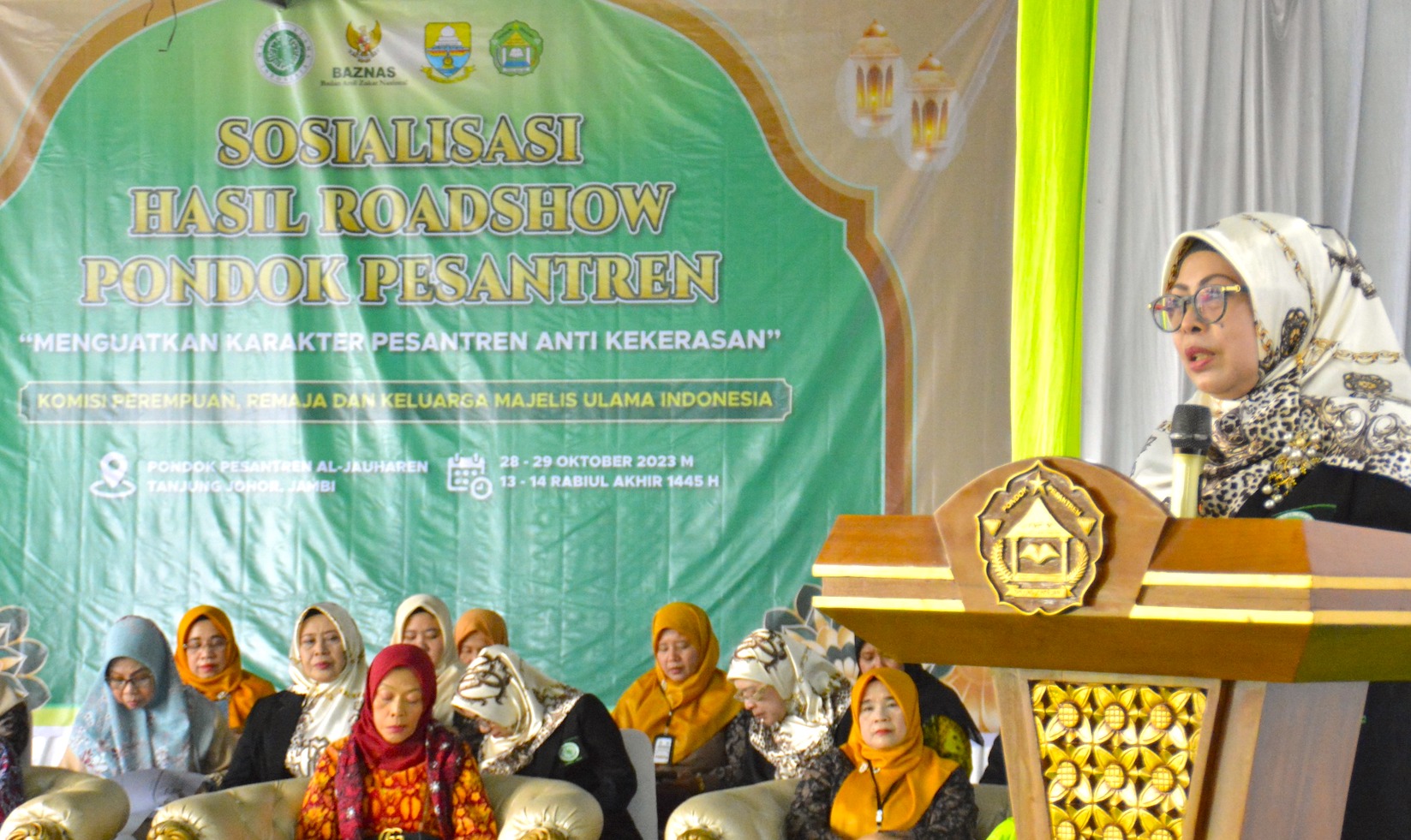 Tumbuhkan Komitmen Anti Kekerasan, Komisi PRK MUI Gelar Roadshow di Pesantren Al Jauharen Jambi