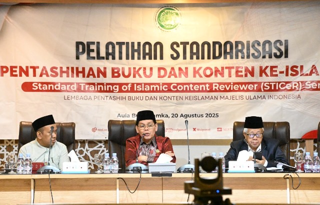 Di Pelatihan Standardisasi Tashih Buku, Sekjen MUI Tekankan Pencegahan Buku Keislaman Menyimpang