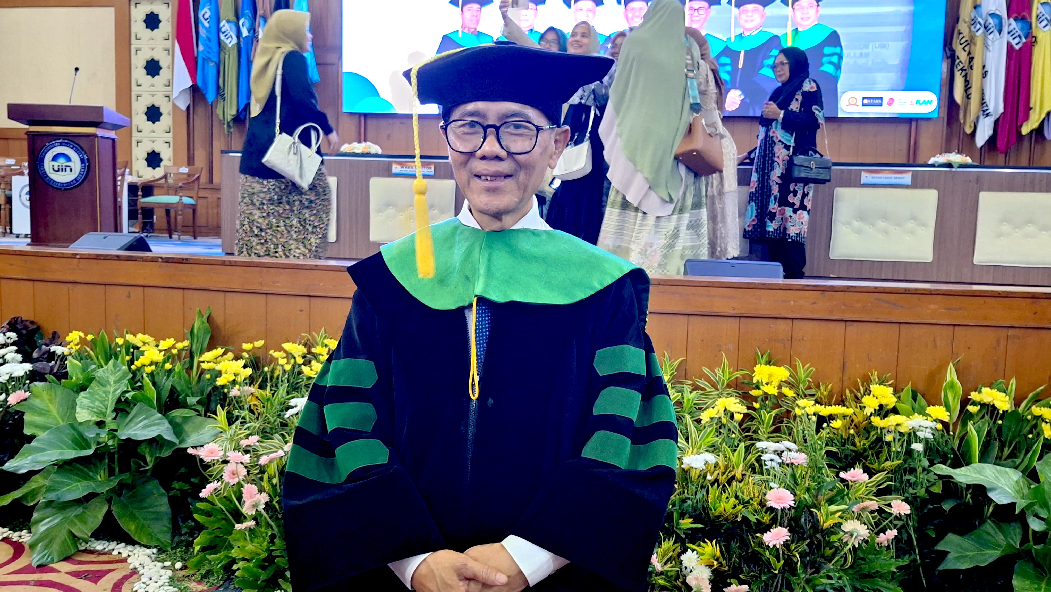 Dikukuhkan Jadi Guru Besar UIN Syarif Hidayatullah Jakarta, Ketua MUI Bidang Luar Negeri: Islamofobia Itu Krisis Global