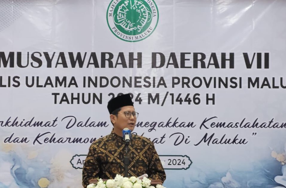 Hadiri Musda VII MUI Provinsi Maluku, Kiai Cholil: Momentum Penguatan Harmoni Bangsa