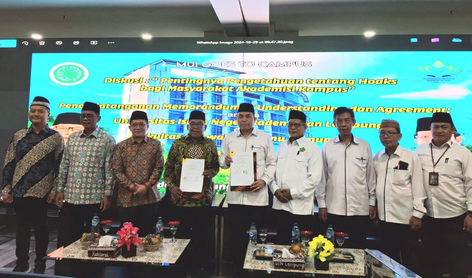 Wakil Rektor UIN Lampung: Etika Digital Membuat Netizen Sadar Prioritas Medsos untuk Hal Positif