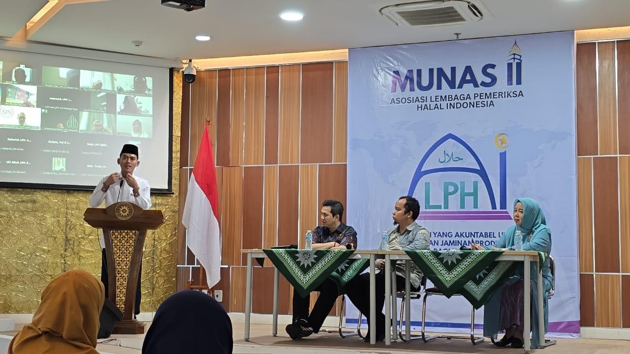 Hadiri Munas ALPHI, Prof Asrorun Niam Tegaskan Pentingnya Sinergi dalam Jaminan Halal