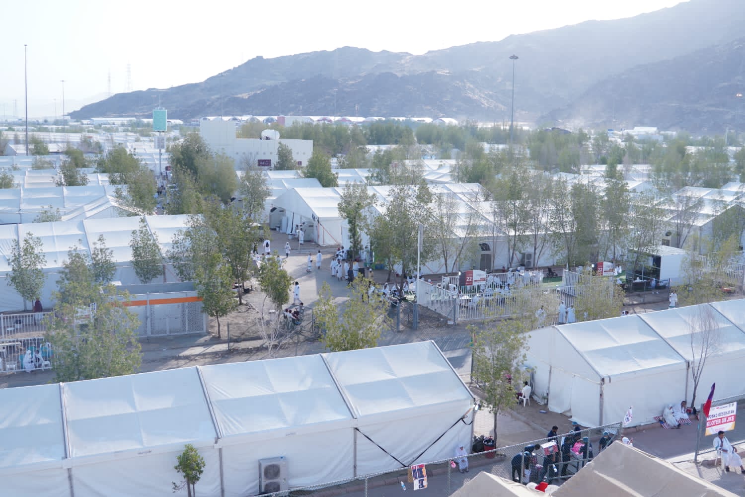 Penempatan Tenda Jamaah di Arafah Berdasarkan Syarikah