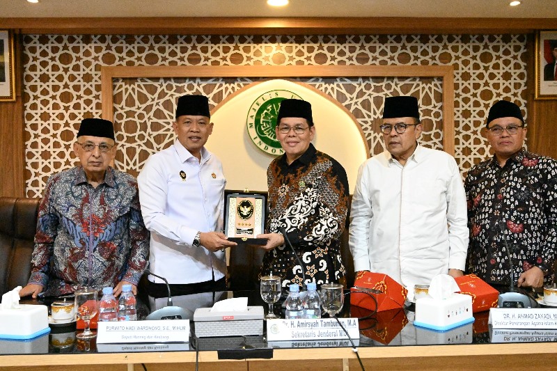 MUI dan Kemenko Polhukam Perkuat Sinergi untuk Umat dan Palestina