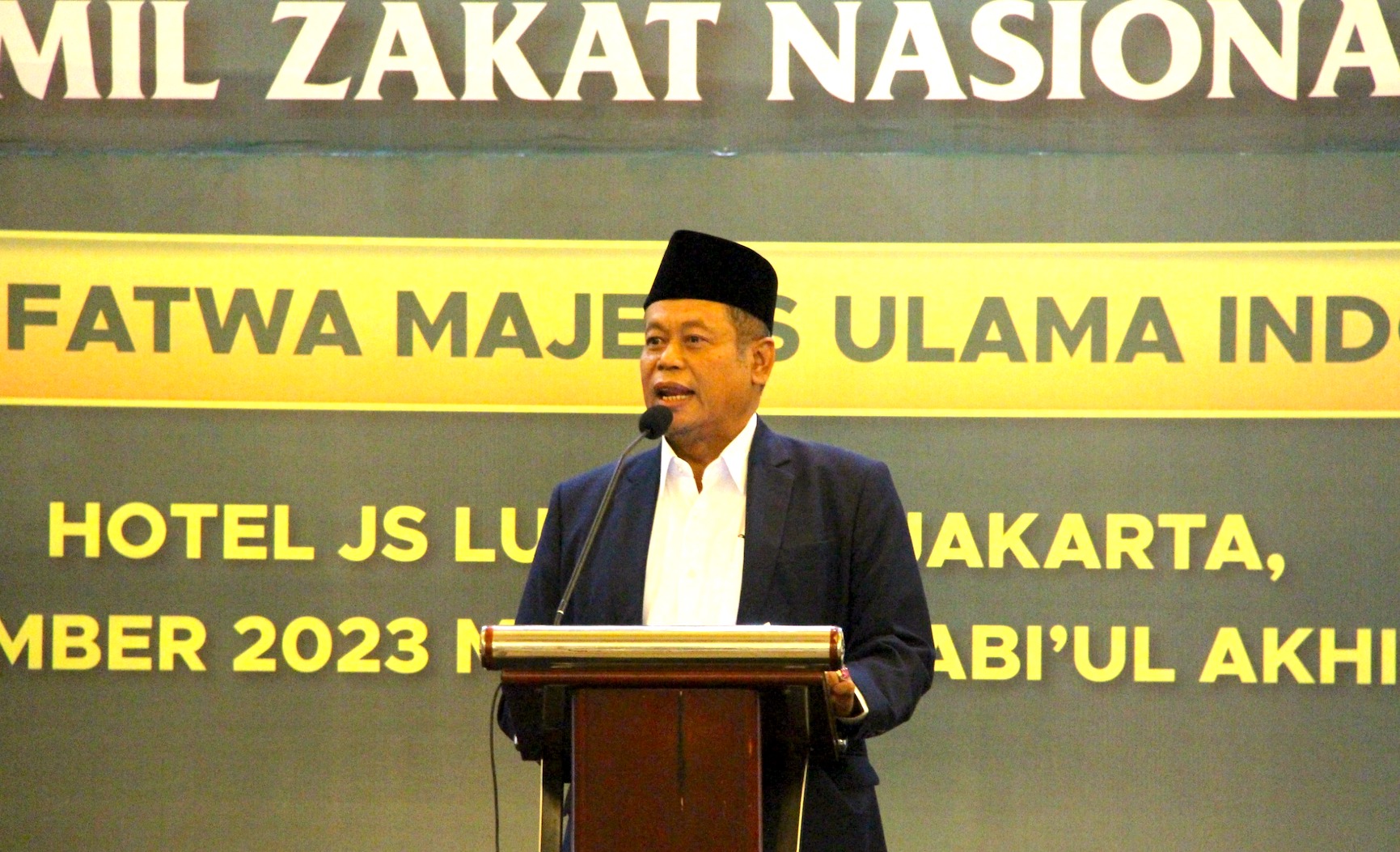 Buka Muntada Sanawi MUI 2023, Kiai Marsudi Syuhud: Potensi Zakat 350 Triliun, 46 LAZ Wajib Memaksimalkan