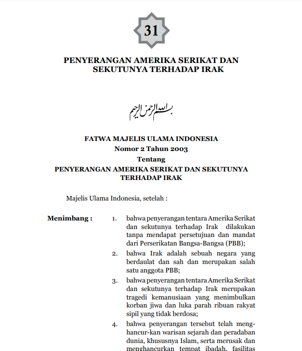 PENYERANGAN AMERIKA  SERIKAT DAN SEKUTUNYA TERHADAP IRAK