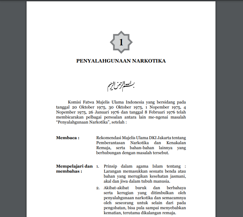 PENYALAHGUNAAN NARKOBA