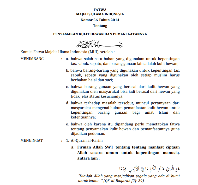 PENYAMAKAN KULIT HEWAN DAN PEMANFAATANNYA