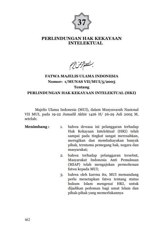 PERLINDUNGAN HAKI (HAK KEKAYAAN INTELEKTUAL)