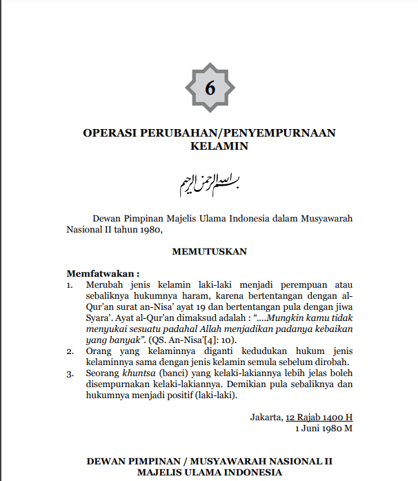 OPERASI PERUBAHAN/ PENYEMPURNAAN KELAMIN