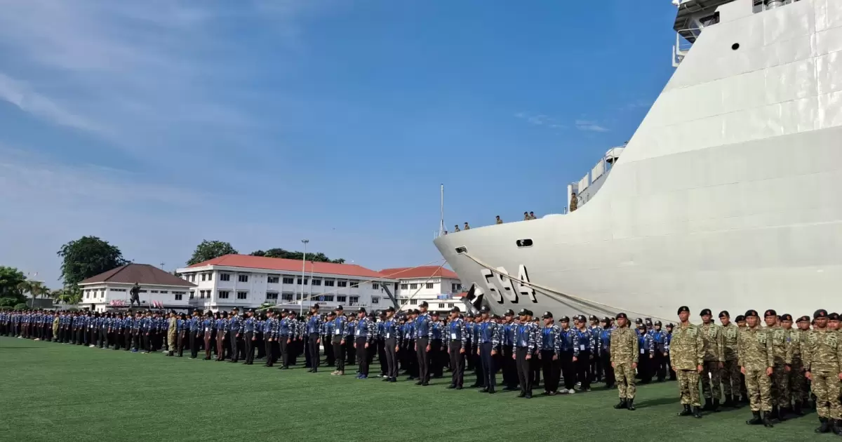 Pesantren Kilat Ramadhan TNI Al Bersama MUI Diikuti Ratusan Peserta